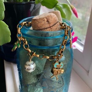 Juicy Couture Charm Bracelet with 4 Charms